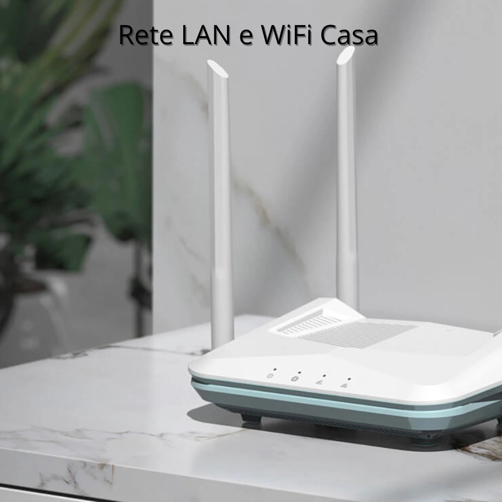 Cavo rete lan cat 6 schermato f/utp metri 50 sezione 24awg 4 coppie twistate