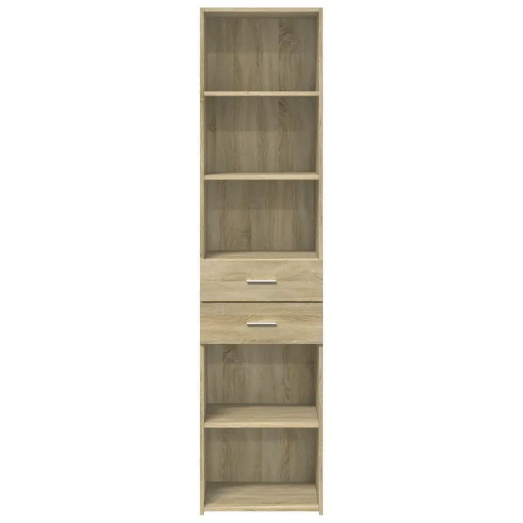 Credenza Rovere Sonoma 45x42,5x185 cm in Legno Multistrato 3281450