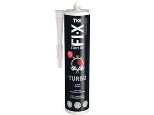 Adesivo Elastico Fi x Expert Turbo Alta Presa Tkk 290 ml Bianco 3 Pezzi