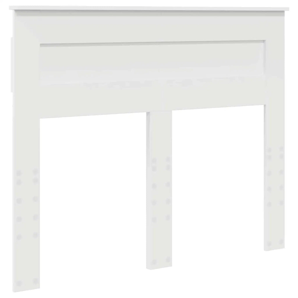 Struttura del letto Bianco 120 x 190 cm Pino massello