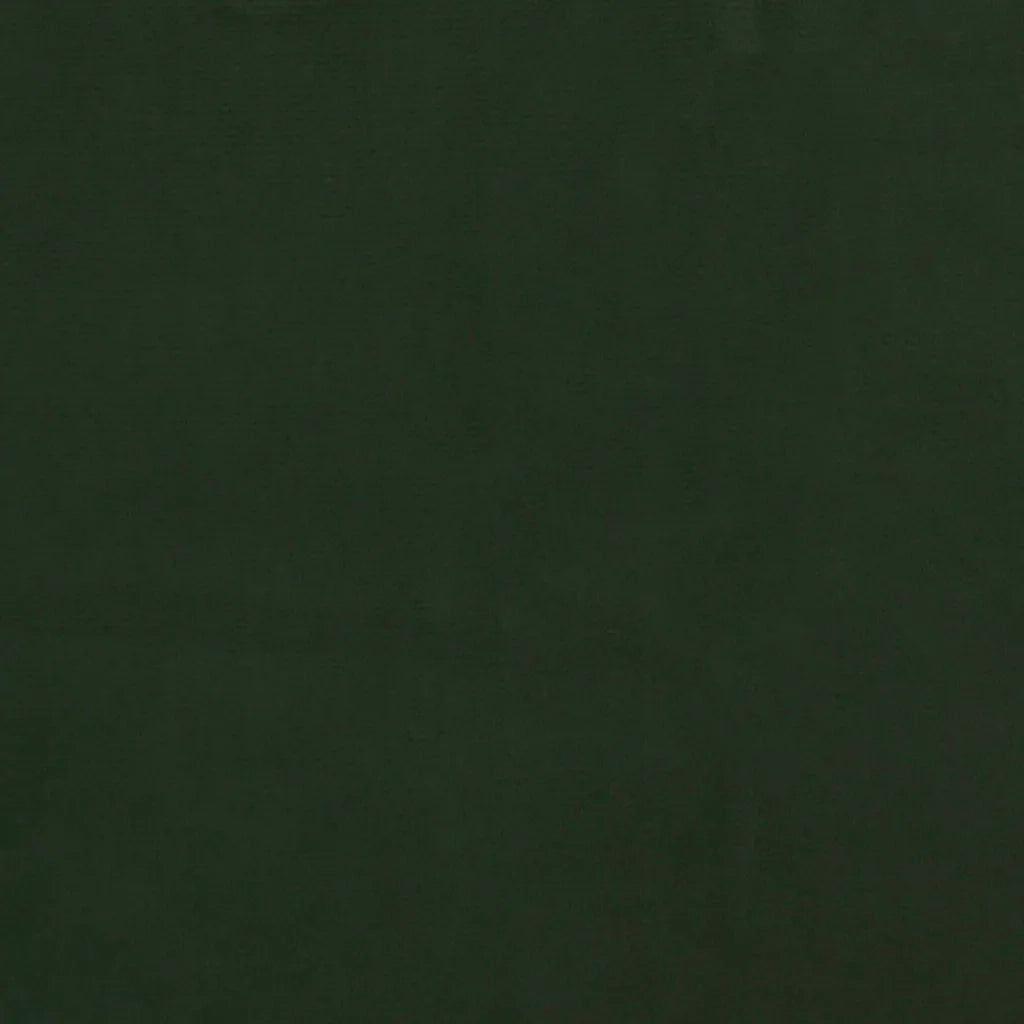 Poggiapiedi Verde Scuro 45x29,5x35 cm in Velluto 341470