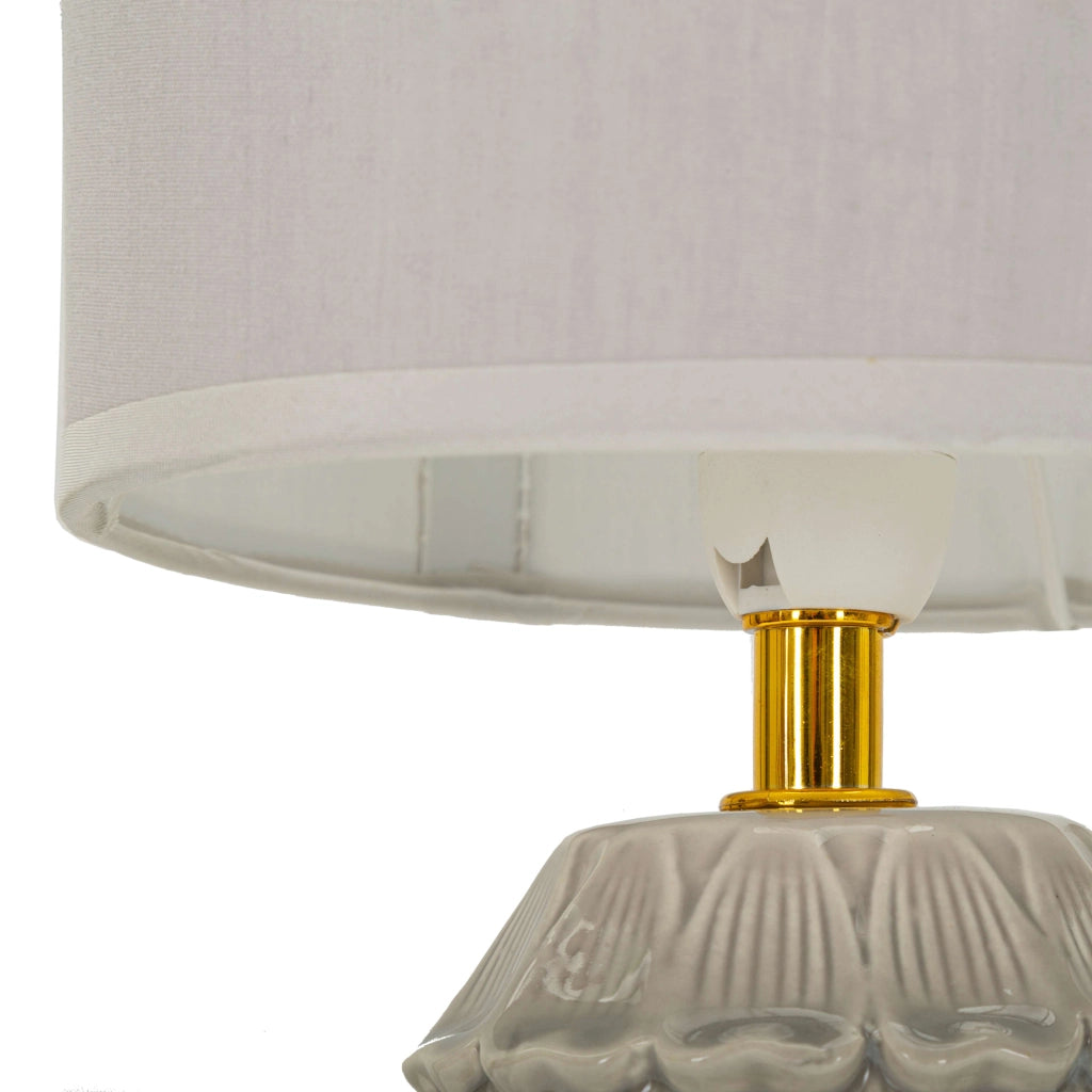 Talkee, Lampada da Tavolo Necessaria 1 Lampadina, Beige