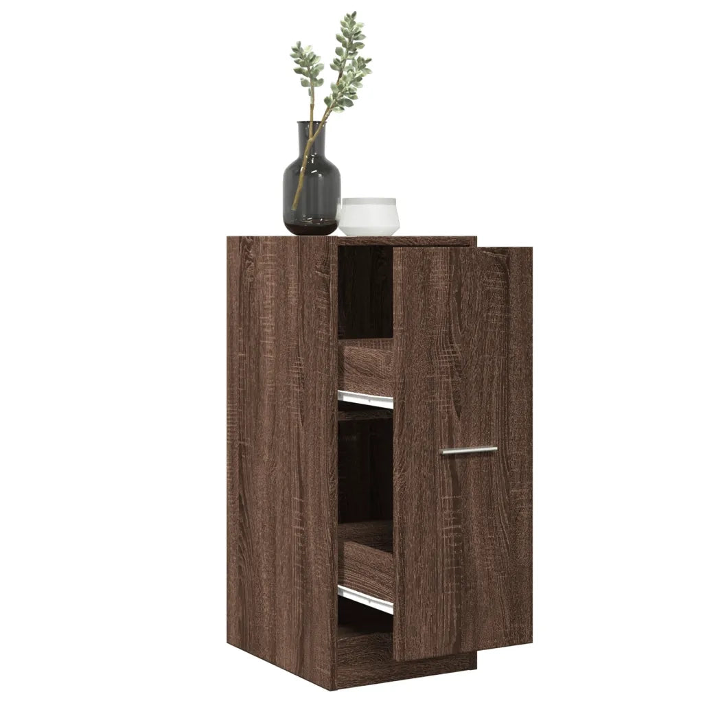 Armadietto da Farmacia Rovere Marrone 30x41x77,5 cm Truciolato 855157