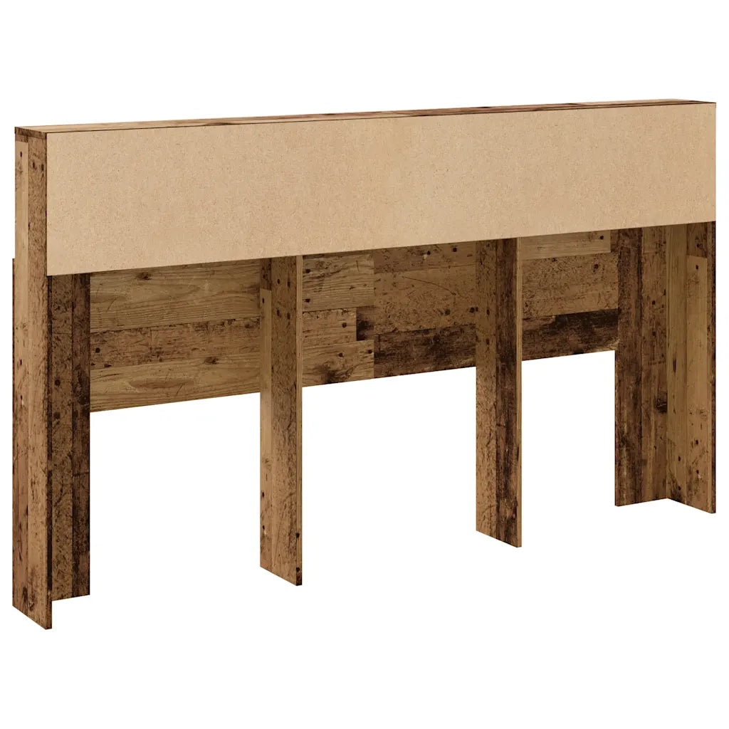 Testiera | Testata con Contenitore Legno 180x19x103,5 cm in Truciolato