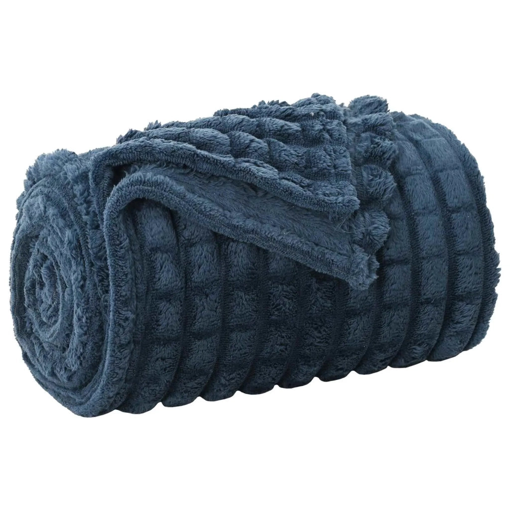 Coperta Blu navy 150 x 130 cm Panno