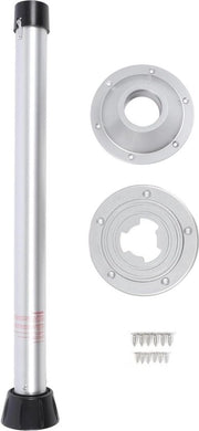 Sostegno da tavolo per camper - lega di alluminio anodizzato - 650 mm - tavolo da camper - attacchi - camper - ponte.