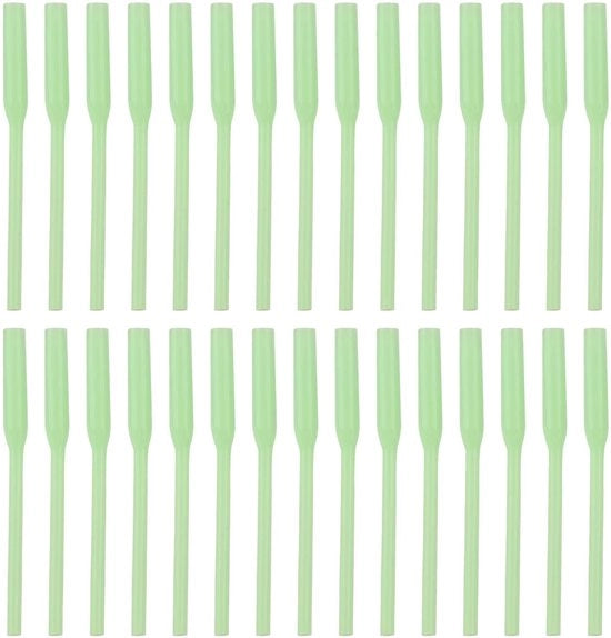 Accessori per pesca notturna - Vispositioneringsbuizen anti-wirwar - 30 pezzi - Mouwen per linea illuminante in PVC - Progetto di tubo - Prodotto duraturo e eco-compatibile