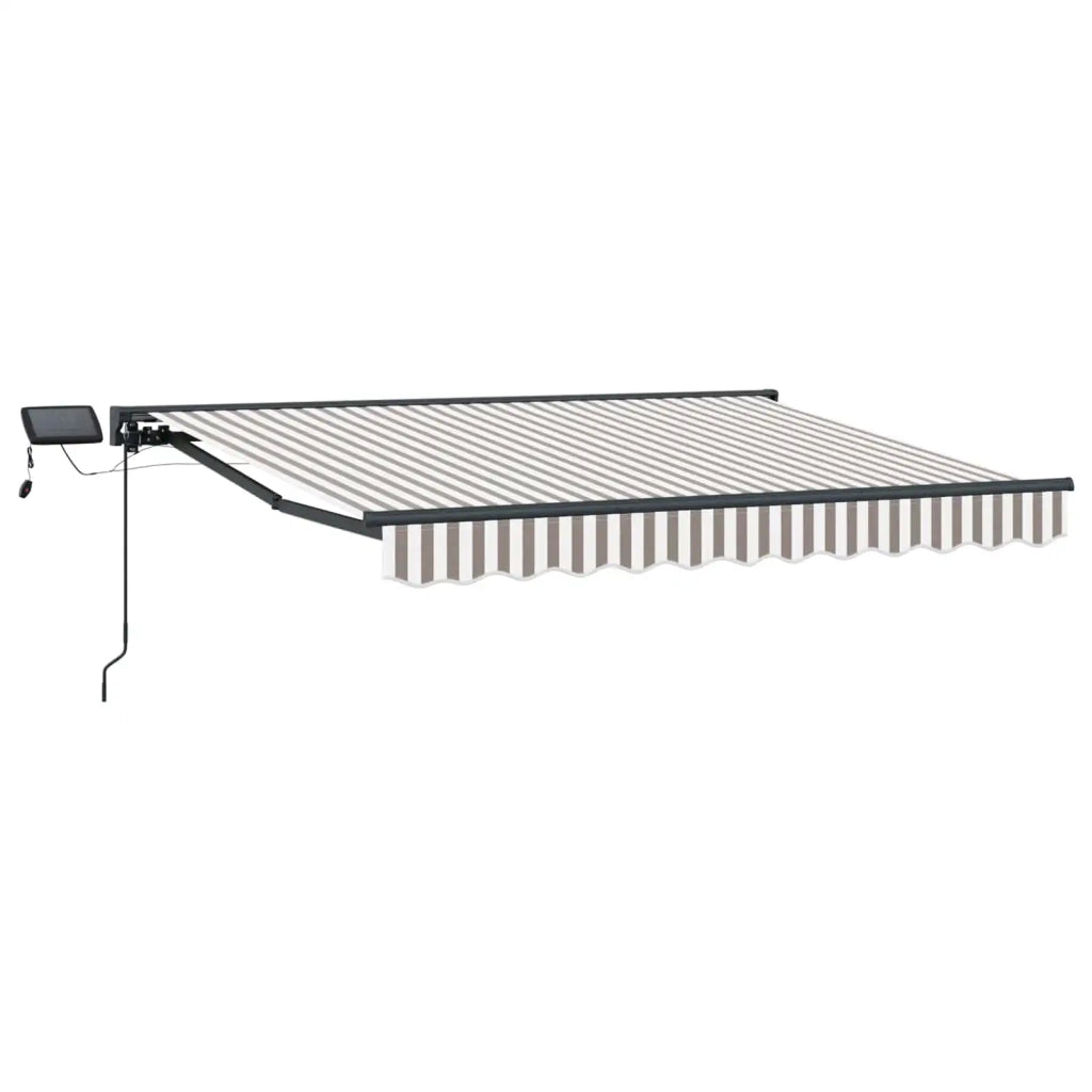 Cornice per Tenda Manuale con LED 4,5 × 3 m 3426246