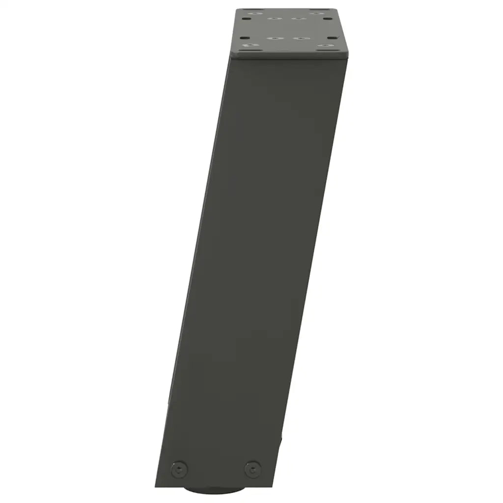 Gambe per Tavolino da Caff¨¨ a Forma di U 2 pz | Piede del tavolo Antracite 30x(30-31) cm Acciaio