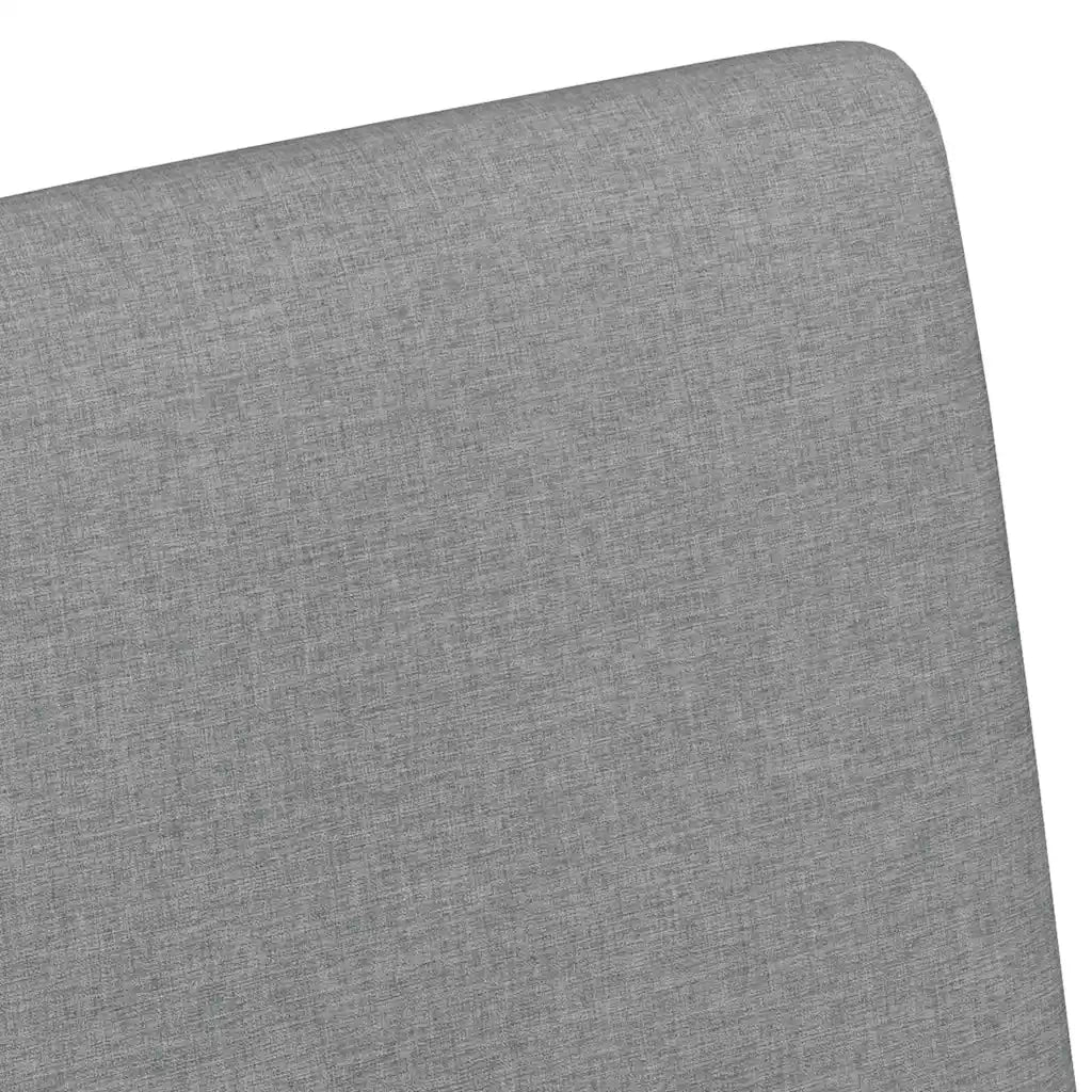 Sedie da Pranzo con Ruote 2 pcs Grigio chiaro 57 x 66 x 94 cm 42017807