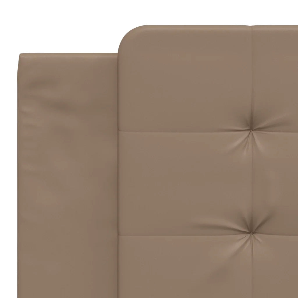Letto con Materasso Zadar Cappuccino 180x200cm Similpelle 3208884