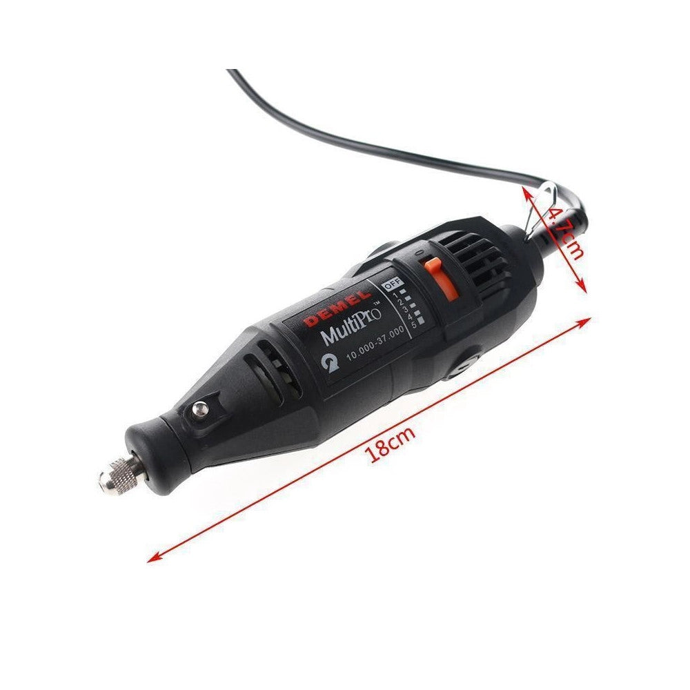 Trade Shop - Smerigliatrice Elettrica Utensile Rotante Dremel Trapano 220v Velocità Variabile -