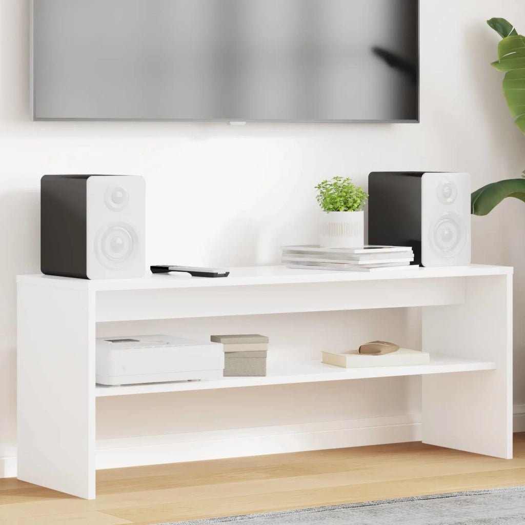 Mobile TV-Credenza per TV Bianco 100 x 30 x 40 cm Legno multistrato