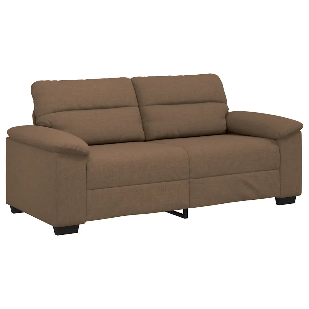 Divano a 2 Posti Marrone 180x81x84 cm in Tessuto 4105311