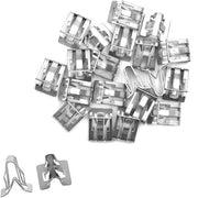 Set di Clip da 20 pezzi - Materiale Duraturo - Adatto per Auto - Sostituzione per Clip Danneggiati - Installazione Facile - Viti a Gancio