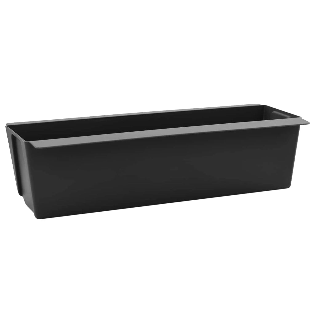 Fioriere per Euro pallet 12 pcs Nero 36 x 13,5 x 9,5 cm 42037205