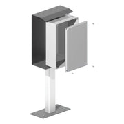 SUPPORTO PER QUADRO COMANDO AC01-200 VA ACCESSORI SICUREZZA ORIGINALE GARANZIA