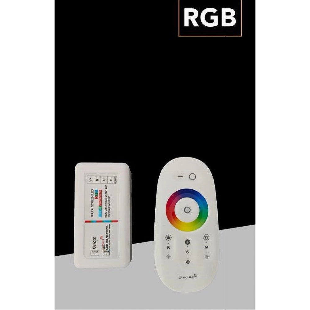 Trade Shop - Telecomando 2.4g Touch Screen Controller Illuminazione Striscia Led Rgb Ap1201 -