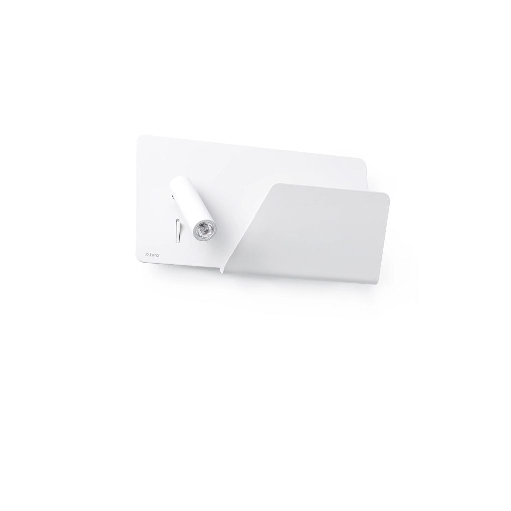 SUAU DX LED, Applique con USB, Faro Barcelona