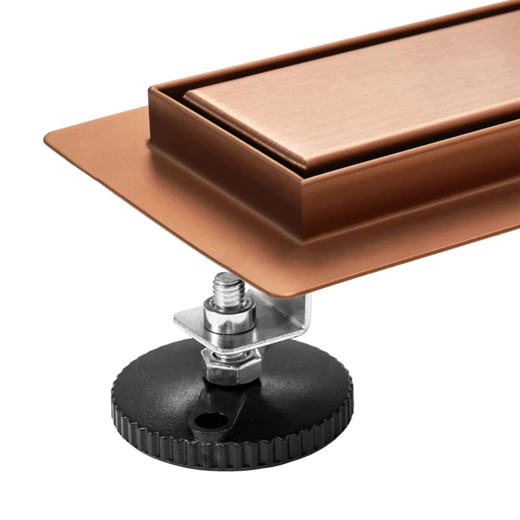 Scarico Lineare Rea Neox Pro Brush Copper 80