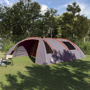 Tenda Tunnel per 6 Persone 6 persona Grigio e arancione 42004049