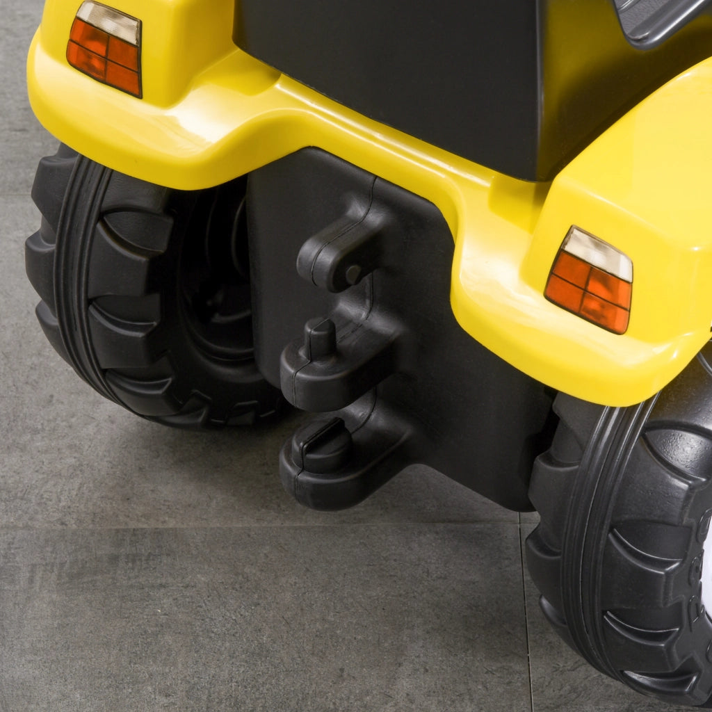 Tavolo da gioco per bambini ¨C zephmum ¨C giallo 114x41x52 cm