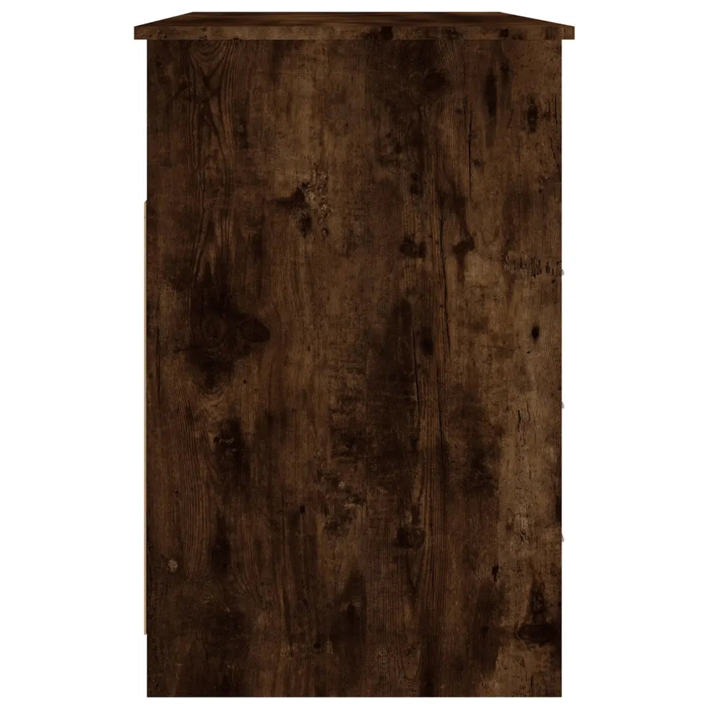 Scrivania Cassetti Rovere Fumo 102x50x76 cm Legno Multistrato 823037