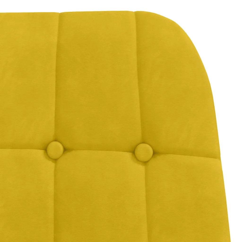 Poltrona Relax Giallo in Velluto 4102639