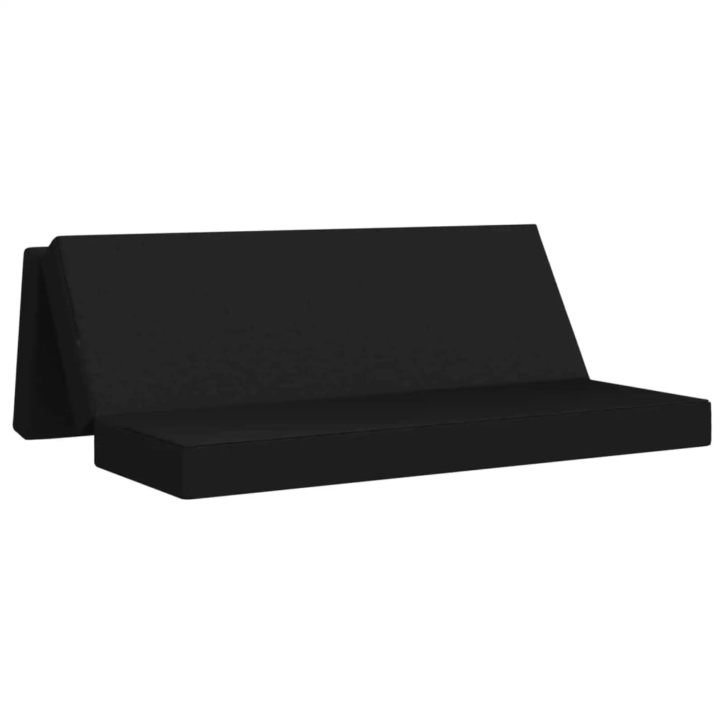 Divano Letto Pieghevole 180 x 67 x 45 cm Nero 900246