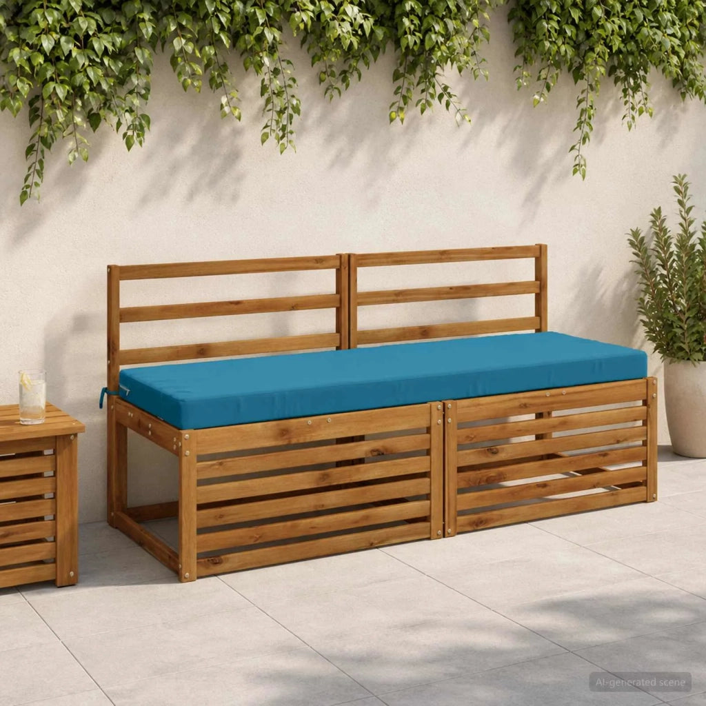 Cuscino per panchina SOEST 100% Poliestere Azzurro 950282