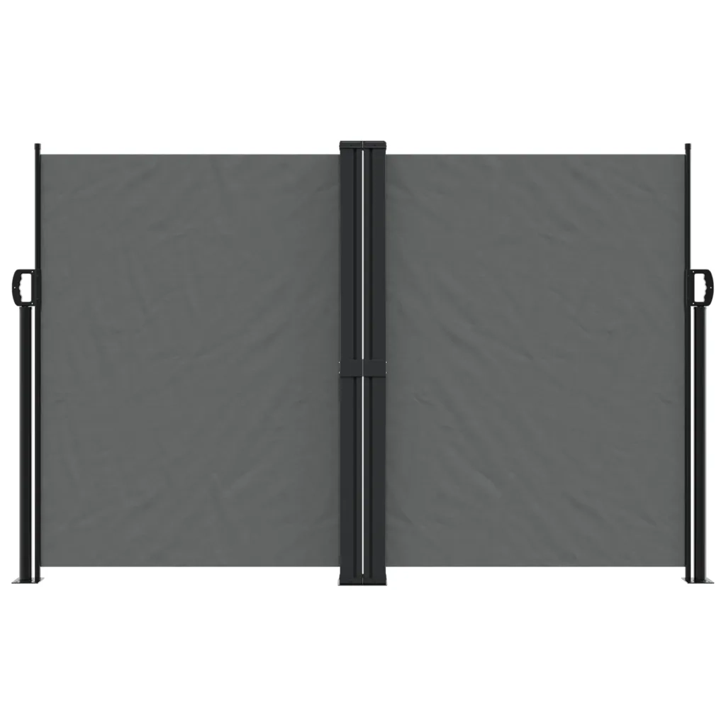 Tenda da Sole | Tenda parasole Laterale Retrattile Antracite 160x1000 cm