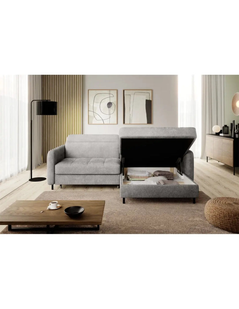 Divano ad angolo collezione GOUMSI colore Grigio scuro