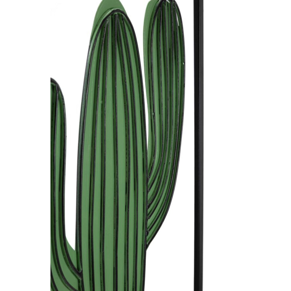 Pannello da muro Cactus in ferro, set 3 pezzi 33x46 cm