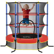 Trampolino per Bambini con Rete Sicurezza ¨C zephmum ¨C Blu