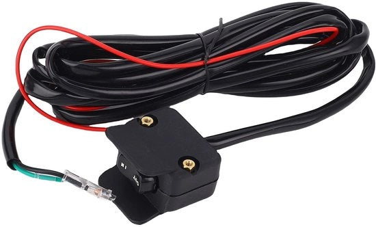 Kit di interruttore rocker per winch 12V - Adatto per UTV 4x4 - Interruttore affidabile - Compatibile con KFI WARN Ramsey Superwinch - Installazione facile