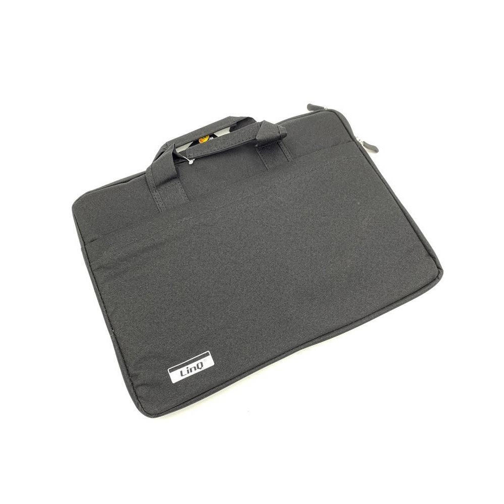 Trade Shop - Borsa Porta Laptop Portatile Per Notebook Fino A 14" Pollici Doppia Cerniera L141 -