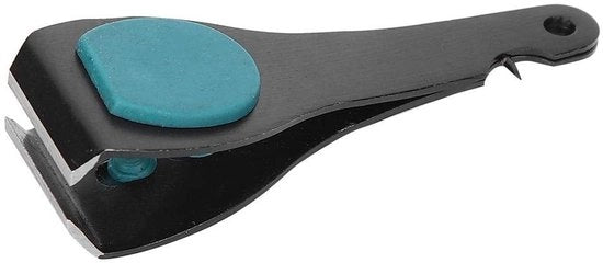 Taglierino per linee da pesca 2 in 1 - Tempera compatta - Scarsa pesantezza - Materiale in acciaio inossidabile - Ideale per pesca in mare o fiume - Estremamente affilato per pulizie - Attrezzo da pesca