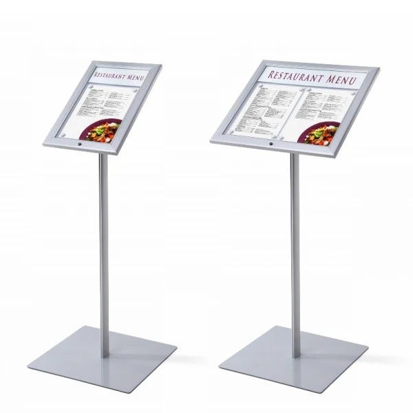 Leggio Porta menu per Esterni personalizzabile Ristoranti Alberghi Aziende - 1 A4 LED