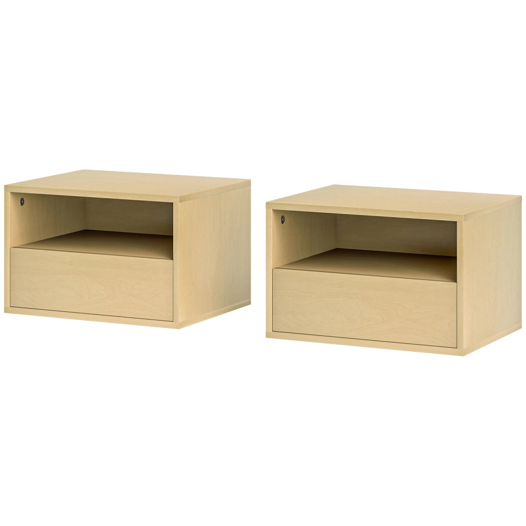 Comodino ¨C Minimal ¨C Naturale 45x35x27.5 cm