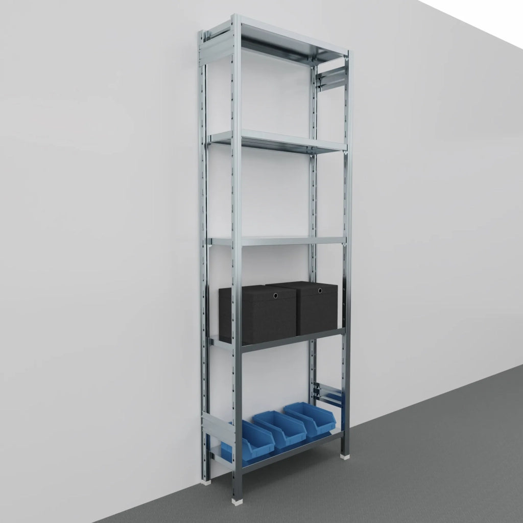 SCAFFALATURA da magazzino Zincata cm. 91x30x242h