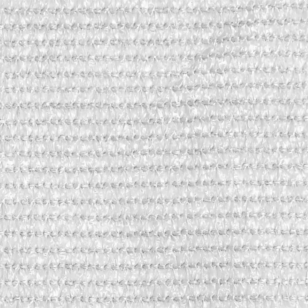 Paravento per balcone protezione privacy schermo privacy 90 x 300 cm HDPE bianco 02_0010056