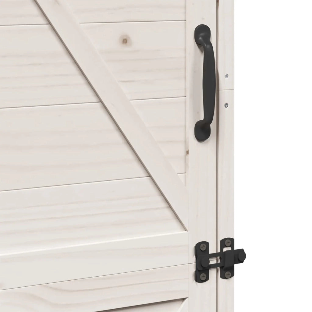 Capanno da Giardino Bianco 59,5 x 56 x 176,5 cm 42033477