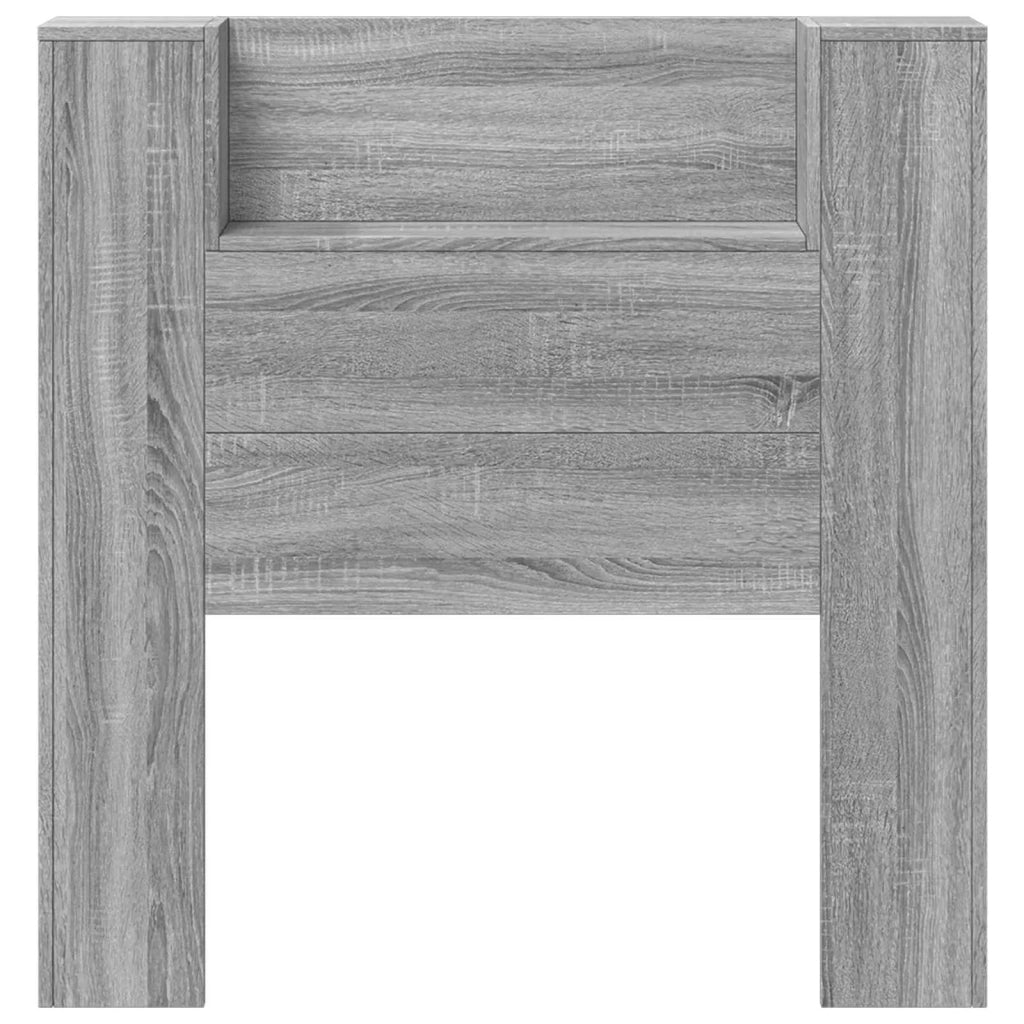 Testiera | Testata Grigio Sonoma 100 x 16,5 x 103,5 cm Legno multistrato