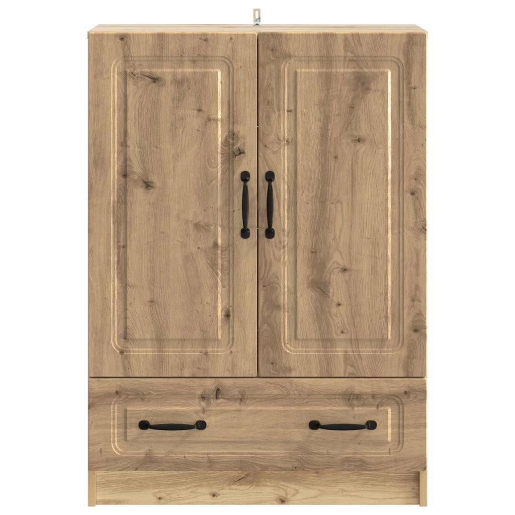 Credenza | Madia | Buffet da pranzo | Armadio da pranzo con cassetto Rovere Artigianale 66 x 34,5 x 92 cm