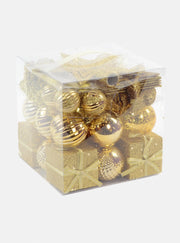 Canazei, Decorazione da Natale, oro