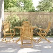 Set da Pranzo da Giardino 5 pz in Bambù 3278529