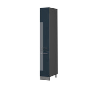 Vicco Mobiletto base per cucina Blu scuro lucido 30 cm