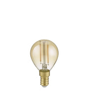 Lampadina LED E14 2W Ambra Sfera 225lm Trio