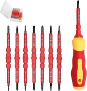 Set di chiavi a 7 in 1 con isolamento, maniglia Softgrip e funzione magnetica