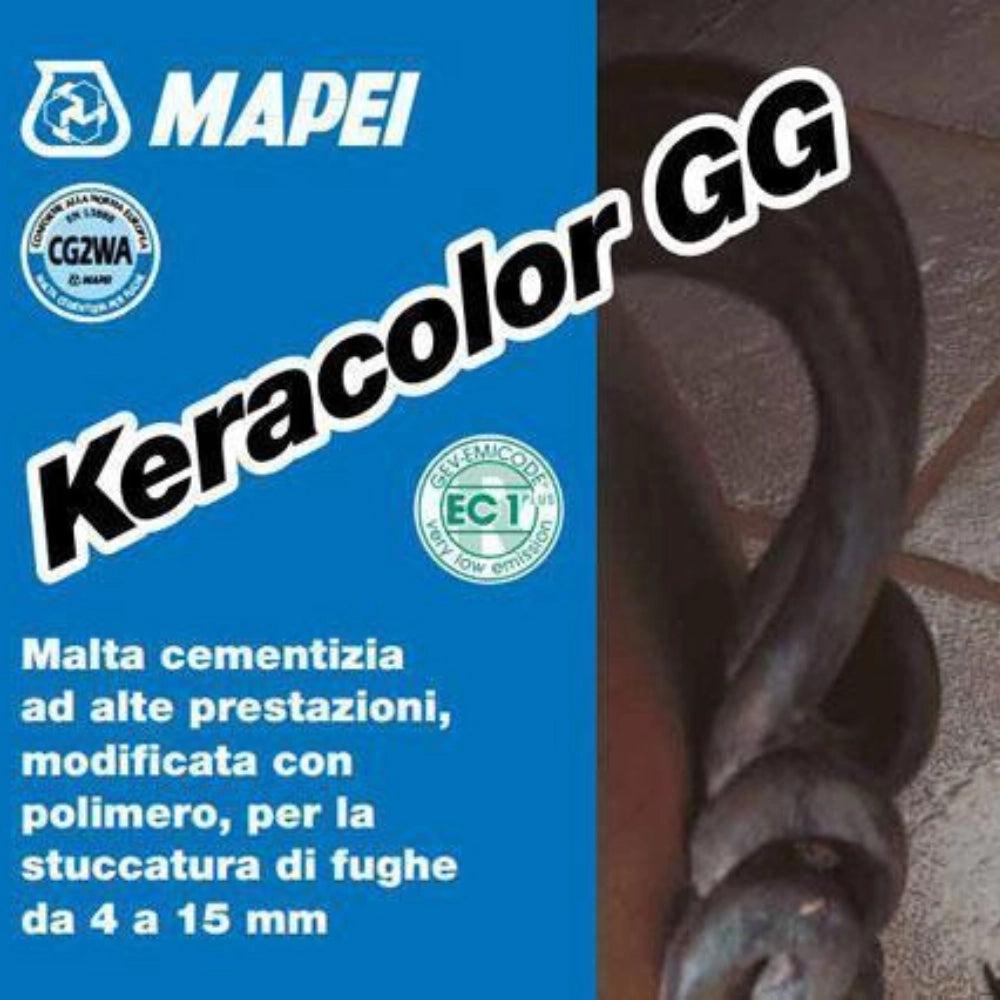 Stucco fughe grana grossa ceramiche piastrelle mosaici keracolor gg sacco 5 kg *** colore- jasmine - 130, confezione 1
